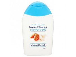 Tesco Гель для душа "Natural therapy almond & milk" со сливками, 250 мл